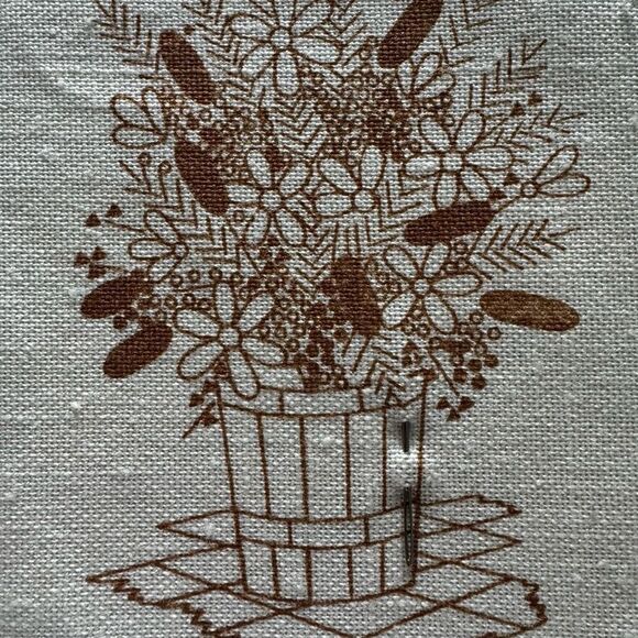 VTG Cottage Core Sunset Designs Jiffy Stitchery Crewel - Picture 5 of 5